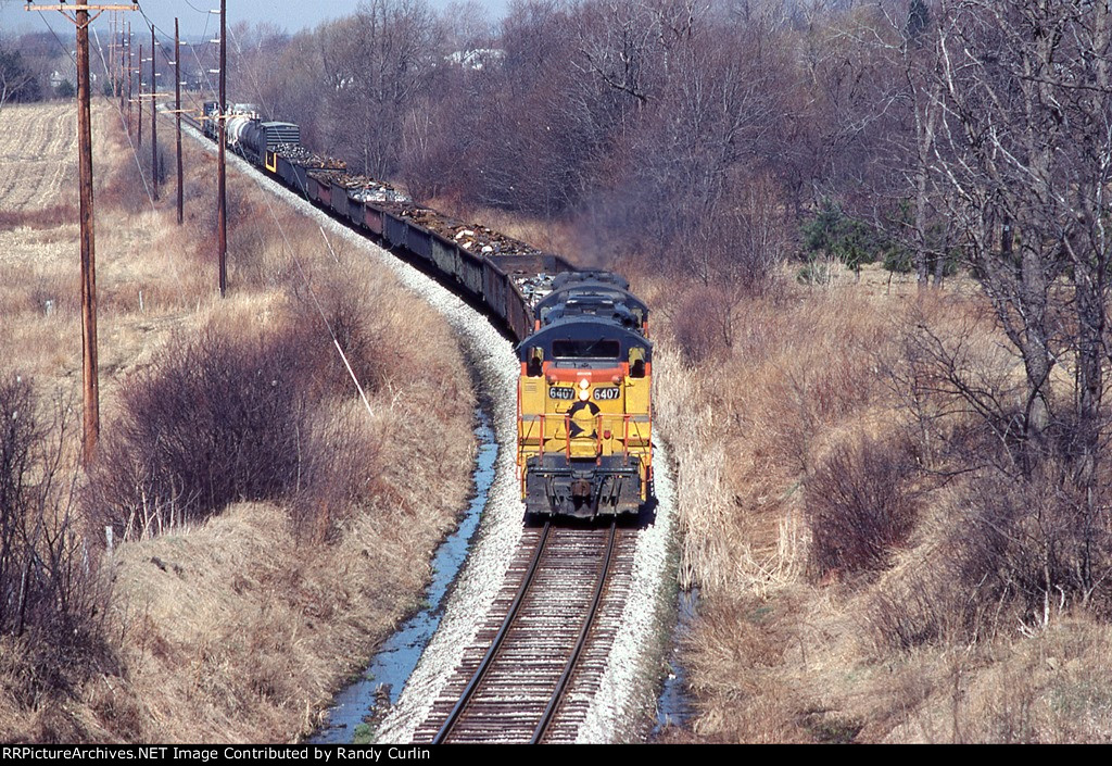 WM 6407 on Canton Turn